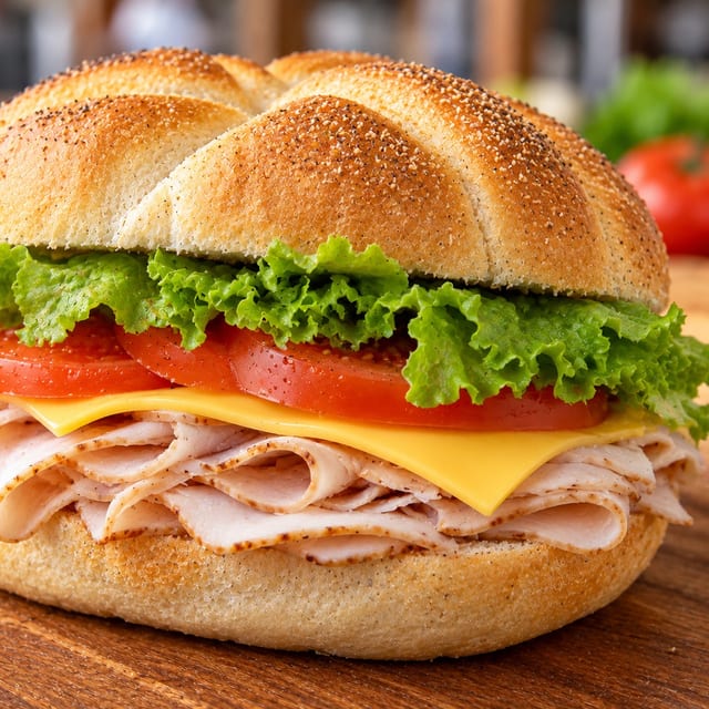 Turkey & Cheese.